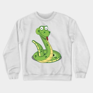 Cute cartoon snake Crewneck Sweatshirt